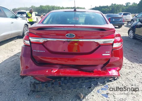 2018 Ford Fusion Se from USA, damaged, VIN 3FA6P0HD2JR265331